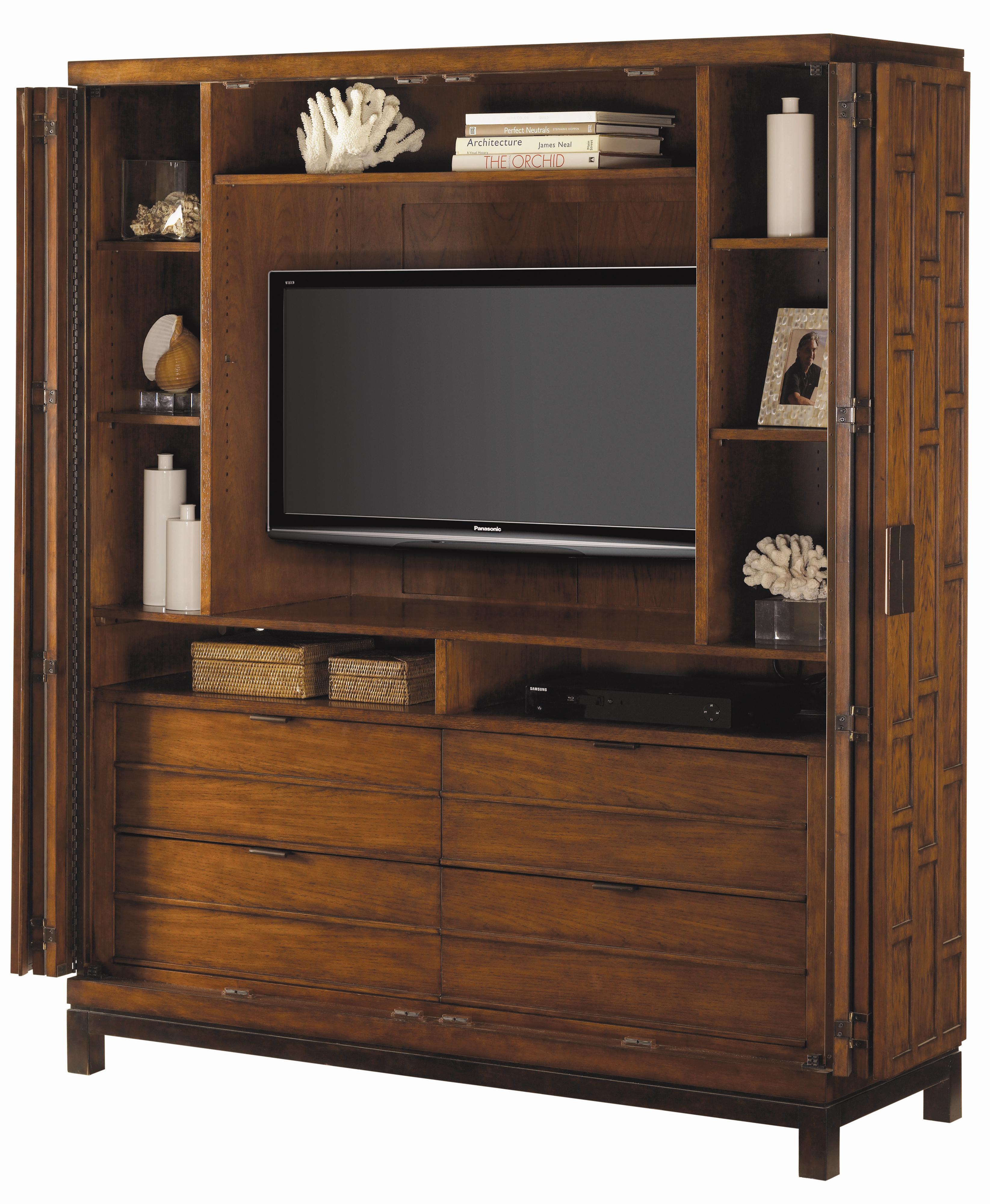 Tommy Bahama Home Ocean Club 536329 Multipurpose Samoa Gentleman's Chest Hudson's Furniture